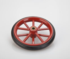 Wilesco Rad mit Gummireifen, 84 mm außen für D305
